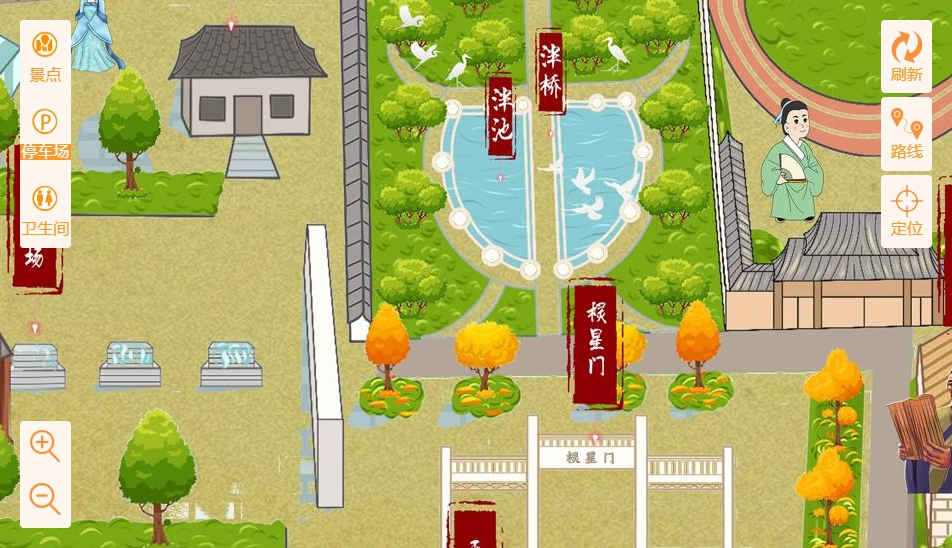 禅城手绘地图景区语音讲解导览系统：智慧景区建设的基石